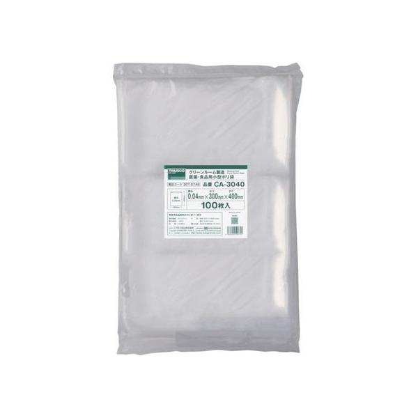 y񂹁zTRUSCO | c380×260×T0.04 100  XgbNpobO ۑ ۊǃObY Lb`Օi