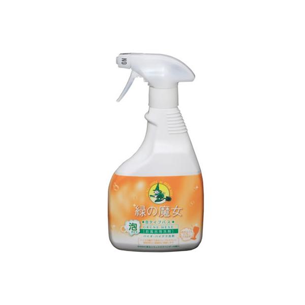 他サイト： ミマスクリーンケア 緑の魔女 バス 浴室洗剤 泡タイプ 本体 450mL  浴室用洗剤 掃除用洗剤 洗剤 清掃の商品画像