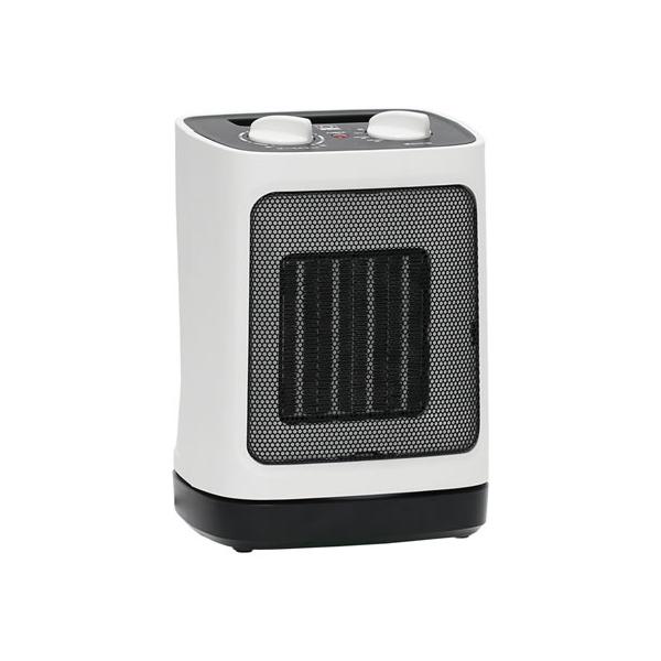 【仕様】持ち運びラクラク１．７ｋｇ。首振り機能搭載で暖房の幅を広げました。●発熱体：ＰＴＣセラミック●電源：１００Ｖ　５０／６０Ｈｚ●消費電力：【強】８００Ｗ（５０Ｈｚ）／７５０Ｗ（６０Ｈｚ）、【弱】４００Ｗ（５０／６０Ｈｚ）●外形寸法：幅...