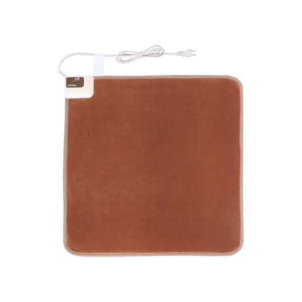 【仕様】冷えやすい足元をじんわり暖めます。　短い起毛の、なめらかで優しい肌触り。　お部屋の温度や好みに合わせて、暖め具合を調整できます。強／弱と２段階から調整。　●サイズ：約幅６００×奥行６００×高さ２ｍｍ●重量：約６００ｇ●消費電力：７２...