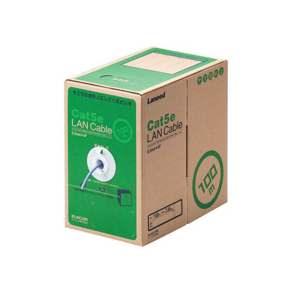 y񂹁zGR LANP[u Cat5eP100m p[v LD-CT2 PU100 RS k`mP[uJeS[Td k`mP[u P[u d^bv