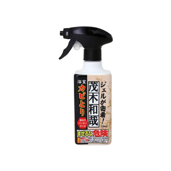 他サイト： レック 茂木和哉 カビとり ジェル スプレー 320mL カビとり剤 掃除用洗剤 洗剤 清掃の商品画像