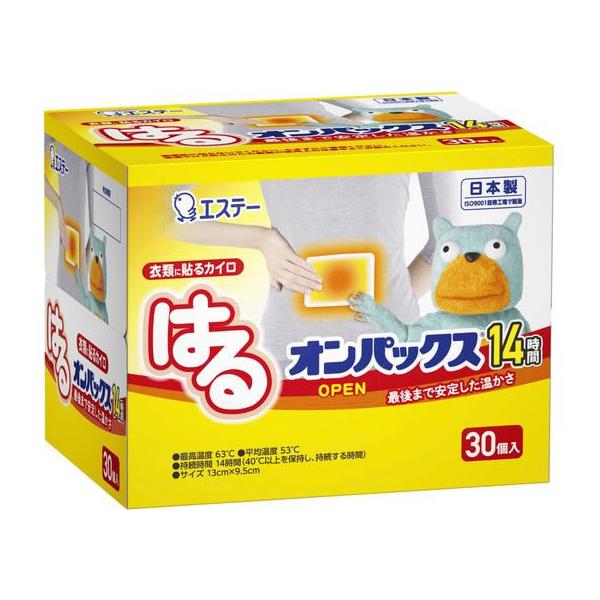エステー はるオンパックス 30個 カイロ メディカル
