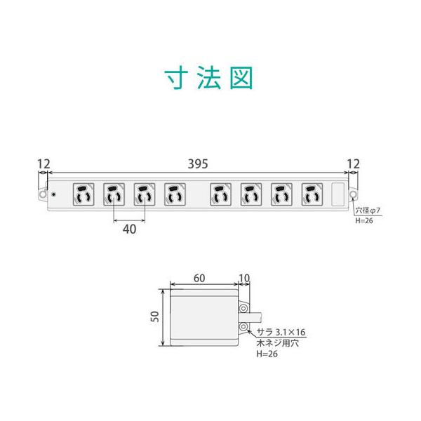 �y�����񂹁z�G���R�� �H���p�^�b�v ���K�[�h 3P 8�� 5m T-WRMK3850LG RS �R�[�h�t���d���^�b�v�R�s�� �d���^�b�v �n�`�^�b�v �z���p�[�c �Ɠd