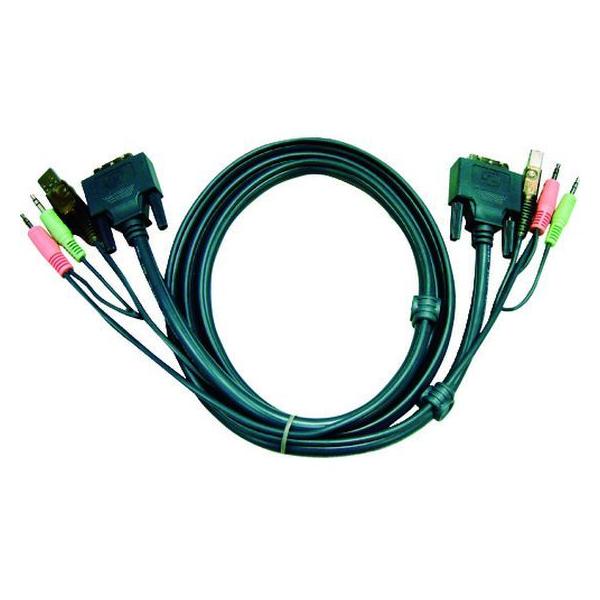 y񂹁zATEN DVI KVMP[u 3m 2L-7D03U ֘Ai obpP[u P[u d^bv zp[c Ɠd