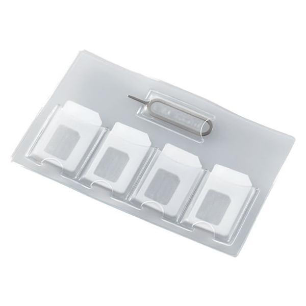 y񂹁zGR SIMJ[hP[X 4[ CMC-SIMC01CR bc cucpvX`bNP[X fBAP[X L^fBA [J[h Ɠd