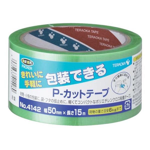 y񂹁zTERAOKA P-Jbge[v NO.4142 50mm×15M t  {e[v Ke[v Se[v 