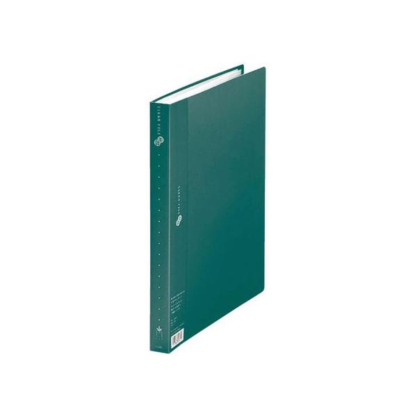 他サイト： 【お取り寄せ】プラス クリアーファイル A4タテ 40ポケット グリーン 88433 FC-124ELの商品画像