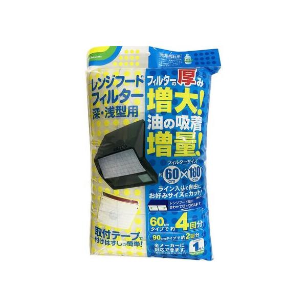 他サイト： 【お取り寄せ】新北九州工業 レンジフードフィルター増大増量 60×180cmの商品画像