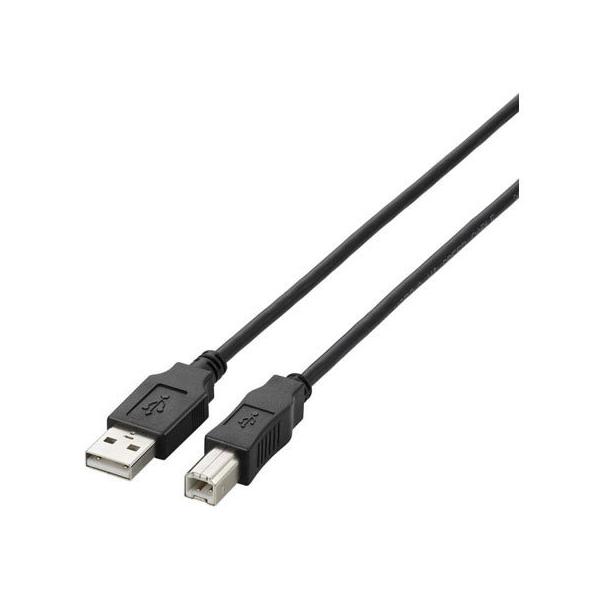 y񂹁zGR USB2.0P[u A-B^Cv 1m ubN U2C-BN10BK traP[u A to B P[u d^bv zp[c Ɠd