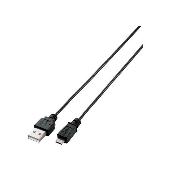 y񂹁zGR USB2.0P[u A-MicroB X 0.5m U2C-AMBX05BK traP[u A to microB P[u d^bv zp[c Ɠd