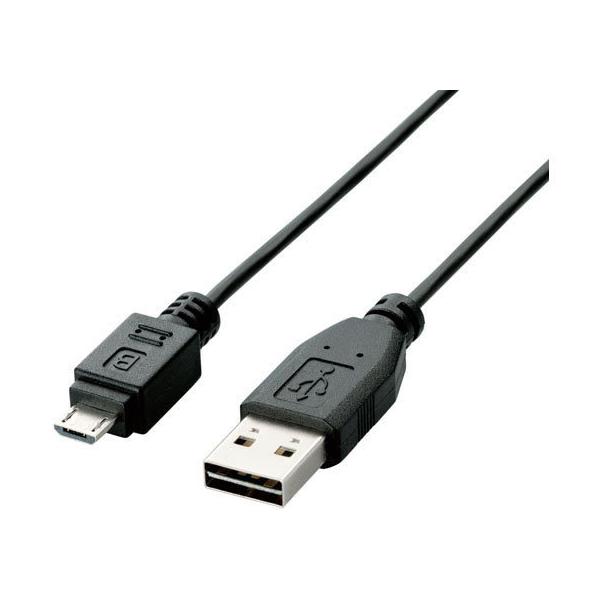 y񂹁zGR USB2.0P[u A-microB ʑ} 2m U2C-DAMB20BK traP[u A to microB P[u d^bv zp[c Ɠd