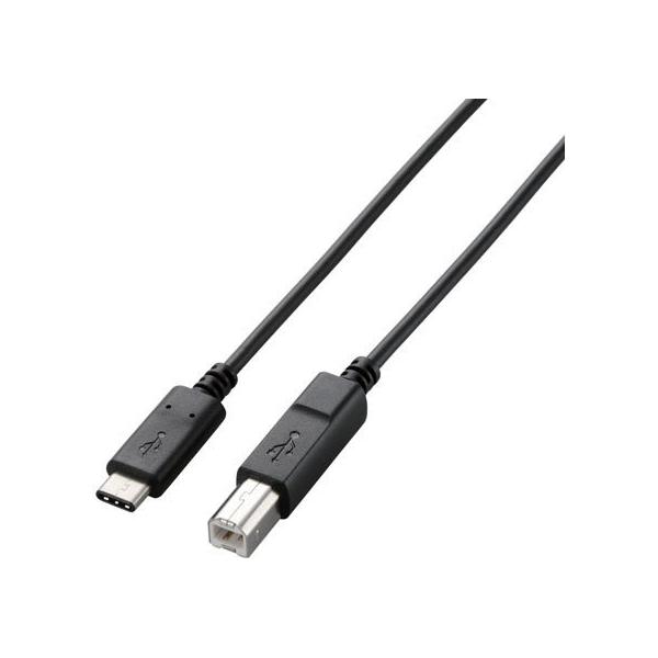 y񂹁zGR USB2.0F؃P[u C-B 3Ao 1.0m U2C-CB10NBK traP[u C to B P[u d^bv zp[c Ɠd