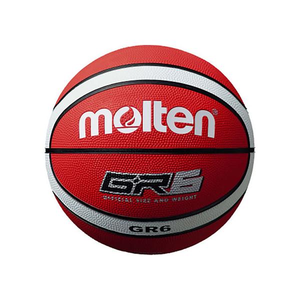 他サイト： 【お取り寄せ】モルテン バスケットボール 6号球 GR6 レッド×ホワイト BGR6RWの商品画像