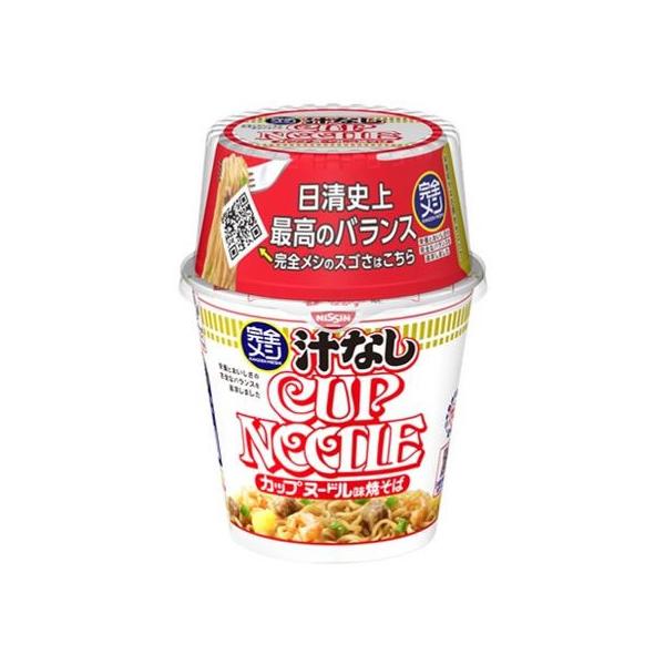 【商品説明】カップヌードルの味わいを“汁なし焼そば”で表現しました。　ソースが絡むもっちりしたノンフライめんを使用！【仕様】●内容量：１１１ｇ　●注文単位：１個
