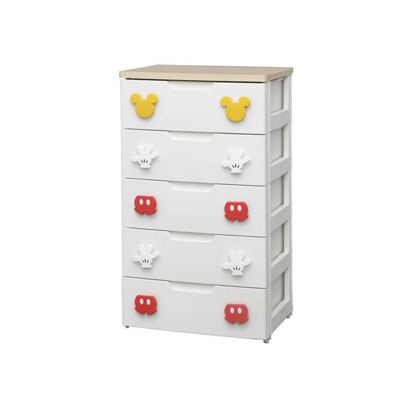 【商品説明】引出しには開閉がスムーズな金属レールを採用しています。【仕様】●仕様：ミッキー●商品サイズ（約）：幅５６×奥行４３×高さ１００ｃｍ●引出し内寸（約）：４７．５×３６×１４．５ｃｍ●重量（約）：１３．５ｋｇ●耐荷重（約）：天板１０...