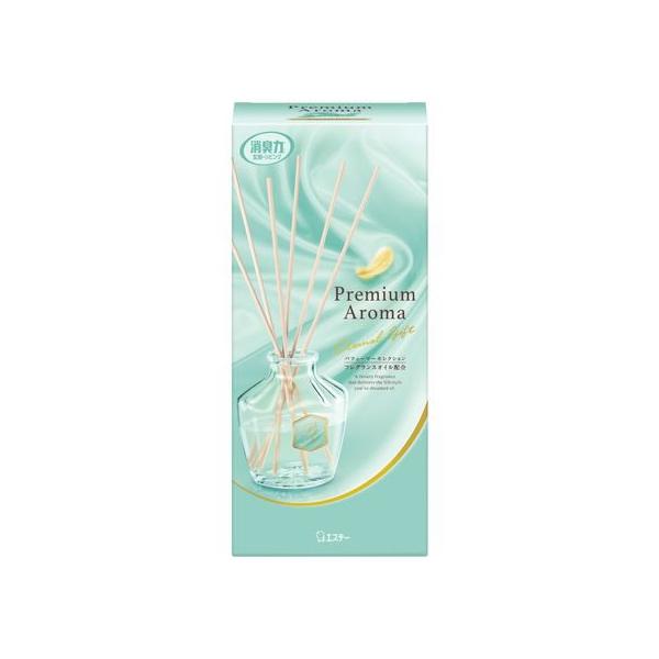 【商品説明】パフューマーが厳選したフレグランスオイルを配合した香水調の香りがスティックから広がります。　メーカー液体タイプ※と比べ、フレグランスオイルを５倍濃密に配合。贅沢な香りです。※お部屋の消臭力　Ｐｒｅｍｉｕｍ　Ａｒｏｍａ　４００ｍＬ...