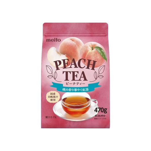 meito 名糖産業 ピーチティー 470G 粉末 スティック 紅茶 ココア 飲料
