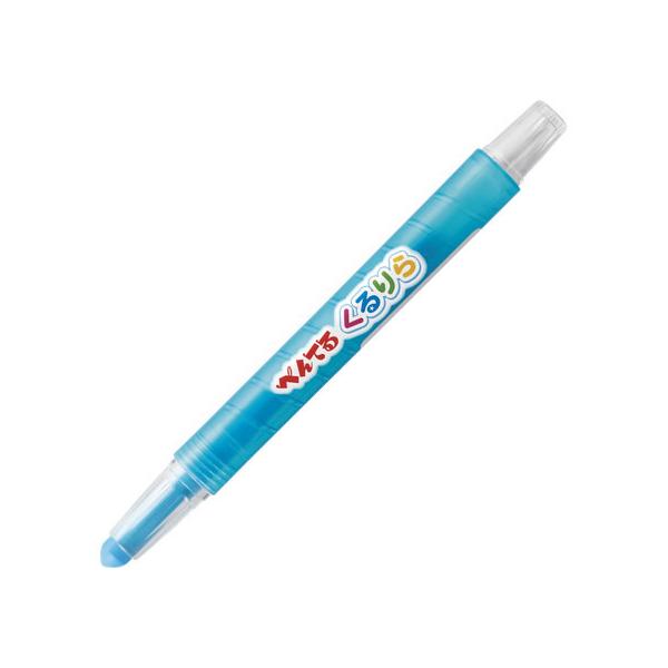 ぺんてる くりだし色鉛筆 くるりら 単色 みずいろ GTW2-T14 単色 色鉛筆 鉛筆