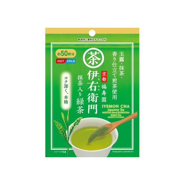他サイト： 宇治の露製茶 伊右衛門 インスタント緑茶 粉末 スティック 緑茶 お茶 飲料の商品画像