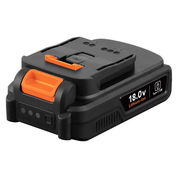 【お取り寄せ】アイリスオーヤマ 充電式リチウムイオンバッテリー タイプC充電 18V DBL1820C