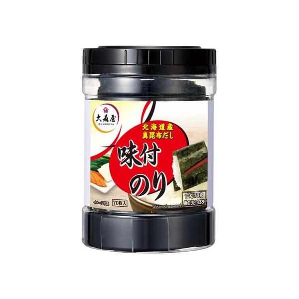 【商品説明】北海道産真昆布だしの旨味とコクのある味付けで仕上げた、徳用タイプの味付のりです。【仕様】●注文単位：１個