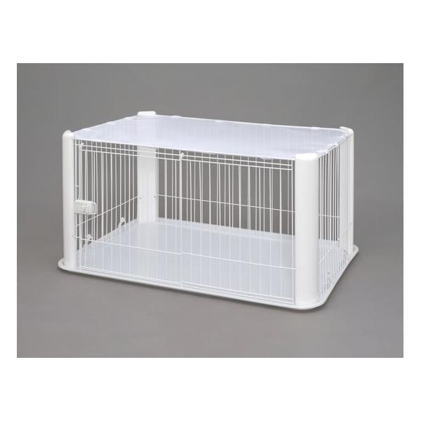 【商品説明】インテリアにも馴染みやすいシンプルなカラーです。開閉がスムーズなスライド扉で、開いたドアが邪魔になりません。屋根はメッシュになっていて、脱着テープで簡単に取り外しができます。ケージとしても使用でき、しつけや留守番時などに便利です...