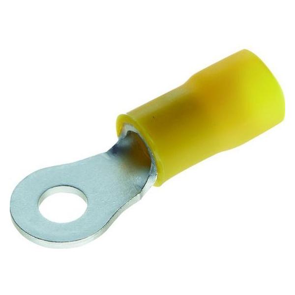 �y�����񂹁zTRUSCO �≏�핢�t�����[�q �g�ǌ` �ی` 100�� TRBV5.5-5-Y �����[�q �X�v���C�X�[�q �R�l�N�^ �d�q���i �d��