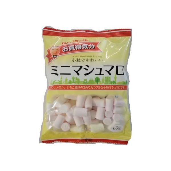【商品説明】イチゴ味、パイン味、メロン味の３色マシュマロ【仕様】●注文単位：１袋（６５ｇ）