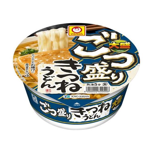 【商品説明】かつお、煮干し、昆布のだしが利いた讃岐風うどんつゆに、味のしみたお揚げが入った大盛きつねうどん。【仕様】●注文単位：１個