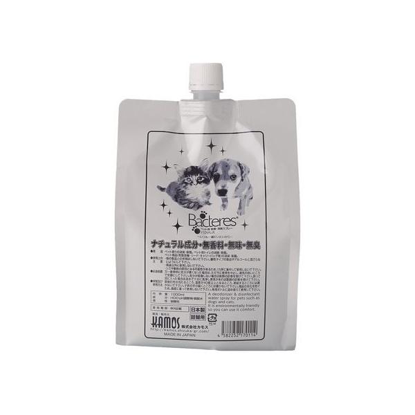 【お取り寄せ】カモス バクテレス1000 詰替 1000ml 消臭 犬 ドッグ用 ペット ケア