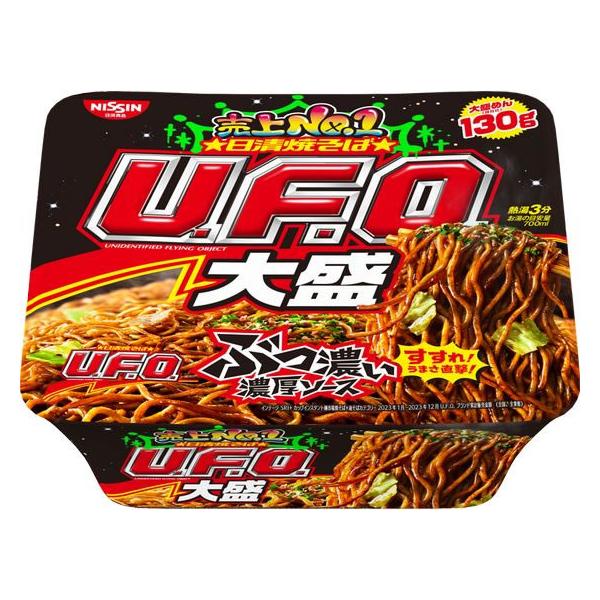 【商品説明】ぶっ濃くて旨いから売上ＮＯ．１！ぶっ濃い濃厚ソースが旨い大盛サイズ。具材は、大切りキャベツと豚肉、別添で青のりと紅生姜のふりかけ付です。【仕様】●内容量　（麺量）：１６７ｇ　（１３０ｇ）●１食当たりの熱量：７１８ｋｃａｌ