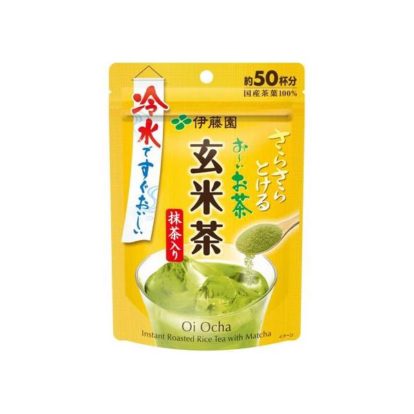 他サイト： 伊藤園 さらさらとける お〜いお茶抹茶入り玄米茶40g 粉末 スティック 玄米茶 お茶 飲料の商品画像