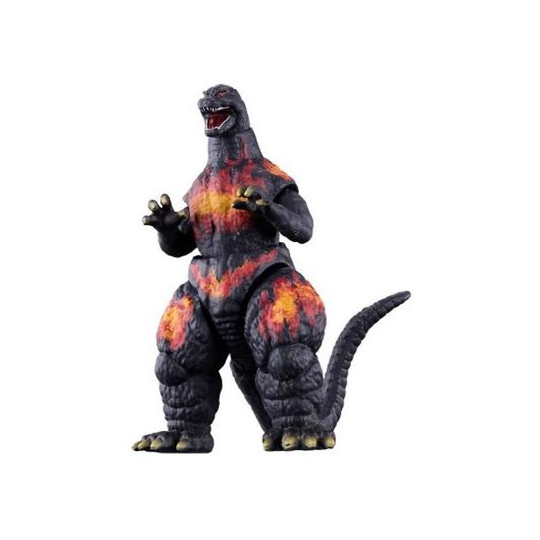 【商品説明】集めて広がる怪獣バトルの世界！手のひらサイズで『ゴジラ』の世界観を楽しめる。特徴的なギミックや可動が搭載されており、「バーニングゴジラ」は全身７カ所が可動！集めて印象的なポージングや熱いバトルシーンを再現しよう！【仕様】●対象年...