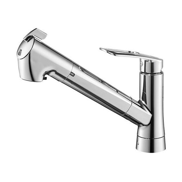 SANEI シングル浄水器付ワンホールスプレー混合栓 K87128ETJV-13 SANEI シングル浄水器付ワンホールスプレー混合栓 K87128ETJV-13