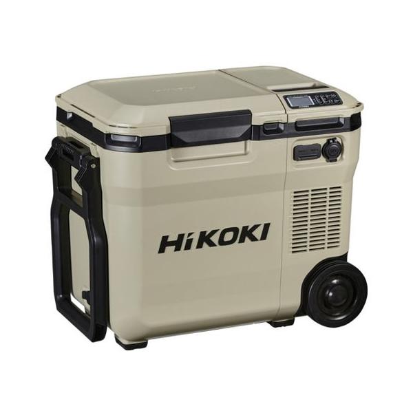 【お取り寄せ】HiKOKI 18V-14.4V コードレス冷温庫コンパクトタイプ サンドベージュ マルチボルトセット品 UL18DC-WMBZ