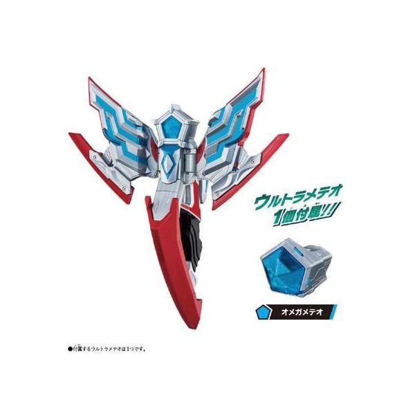 【商品説明】ウルトラマンオメガの変身アイテム「オメガスラッガー」が、スラッガーモードからチェンジモードへ一発変形！さらに「ウルトラメテオシリーズ」と完全連動！※本商品のセット内容以外は付属しません。【仕様】●対象年齢：３歳以上　●電池：単４...