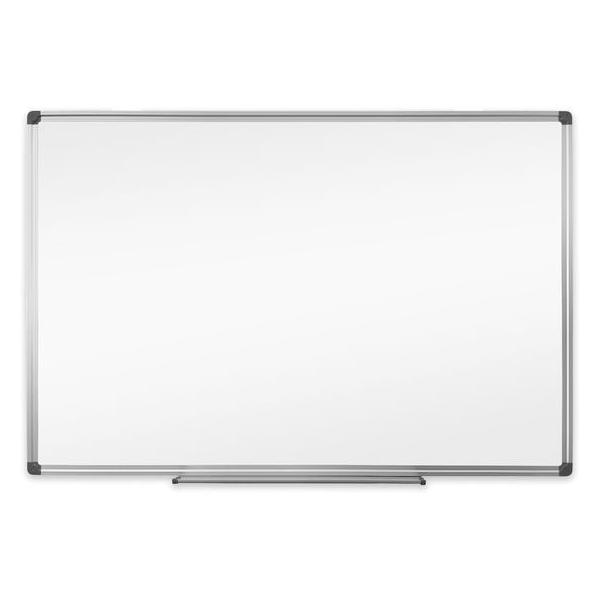 【商品説明】シンプルでスタイリッシュなアルミフレームのホワイトボード。オフィスに、リビングに、シーンを選ばず掲示できます。【仕様】●材質：鉄板、アルミ、ＰＰ、紙　●付属品：吊り下げひも、ネジ、プラグ　●本体寸法：幅９００×奥行１３×高さ６０...
