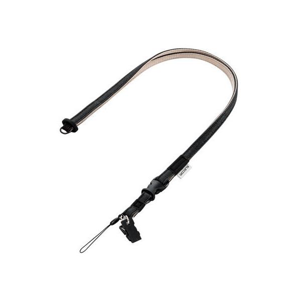 �y�����񂹁z�G���R�� �͂�����X�g���b�v �����h�~�N���b�v�t MPA-ST03BK �X�}�[�g�t�H���֘A�i �X�}�z �^�u���b�g�֘A�i