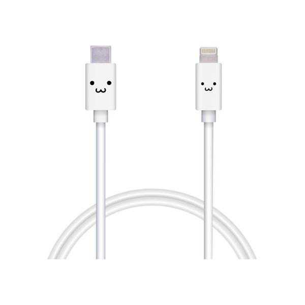 他サイト： エレコム USB-C to Lightningケーブル 1.0m しろちゃん MPA-FCL10WF ＵＳＢケーブル C to Lightning ケーブル 電源タップ 配線パーツ 家電の商品画像