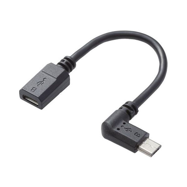 y񂹁zGR 2AΉmicroUSBA_v^ L 0.1m TB-MBFMBL01BK traP[u A to microB P[u d^bv zp[c Ɠd