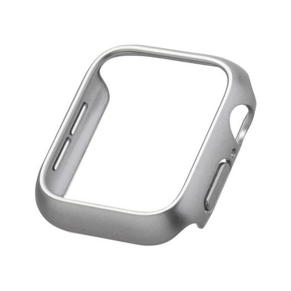 【お取り寄せ】エレコム アップルウォッチSE 40mm バンパー シルバー AW-23EBPPMSV スマートウォッチ関連品 時計
