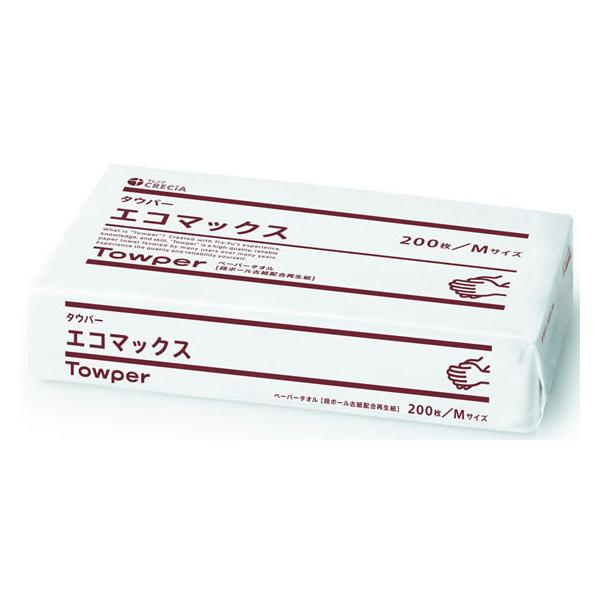 【商品説明】段ボール古紙を配合したナチュラルな色・風合いの再生紙ペーパータオル。濡れても丈夫な紙質。手になじみやすい、やわらかな質感。使用後のゴミが小さく丸めやすい。【仕様】●シートサイズ：２２０×２３０ｍｍ●シングルタイプ●材質：段ボール...