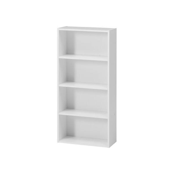 他サイト： 【メーカー直送】不二貿易 BDラック BOOK＆DVD ホワイト HP9418WH【代引不可】【お客様組立】ＣＤラック AV収納 オーディオ収納 収納家具 インテリア 収納の商品画像