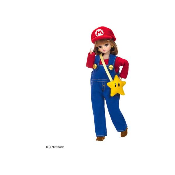 タカラトミー リカ スーパーマリオ リカちゃん マリオスタイル リカちゃん 人形 ぬいぐるみ おもちゃ ホビー ゲーム 誕プレ