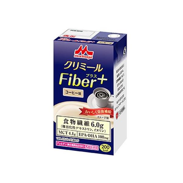 y񂹁zNjR GWC N~[Fiber+ R[q[ 125mL H  