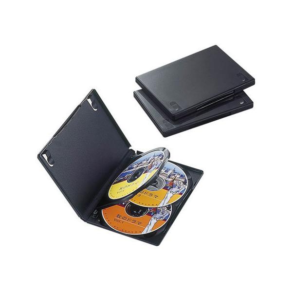 y񂹁zGR DVDg[P[X 4[ 3pbN CCD-DVD08BK cucg[P[X fBAP[X L^fBA [J[h Ɠd