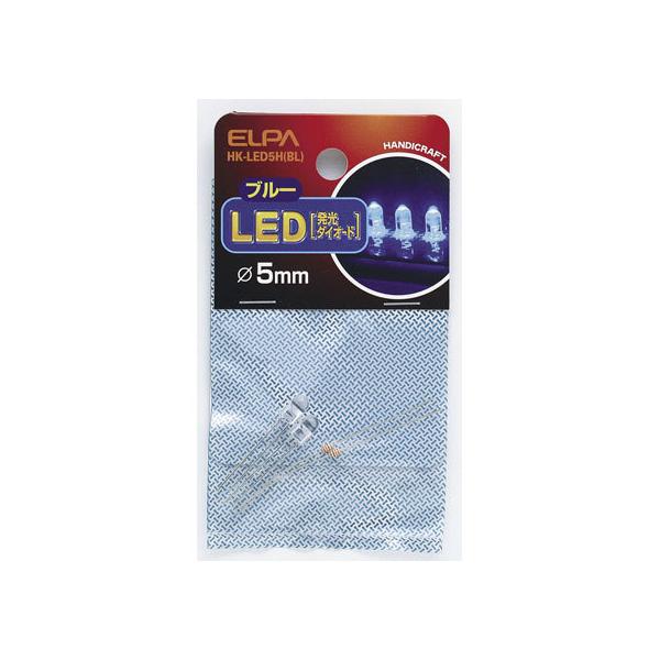 y񂹁zd LED 5mm u[ 2 HK-LED5H(BL) dݎ zp[c d^bv Ɠd