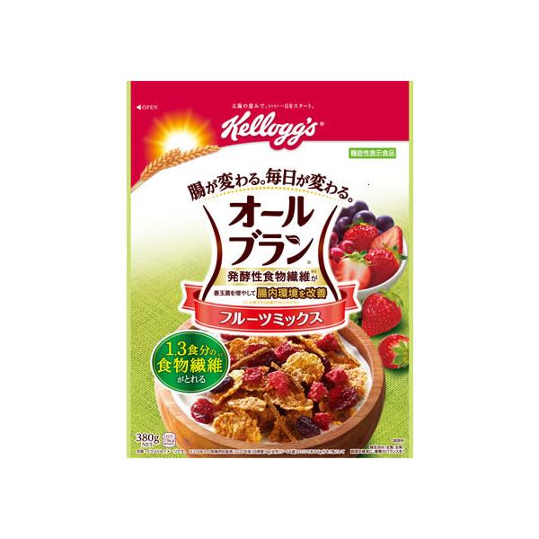 オールブラン 日本ケロッグ フルーツミックス 380g シリアル 食材 食品