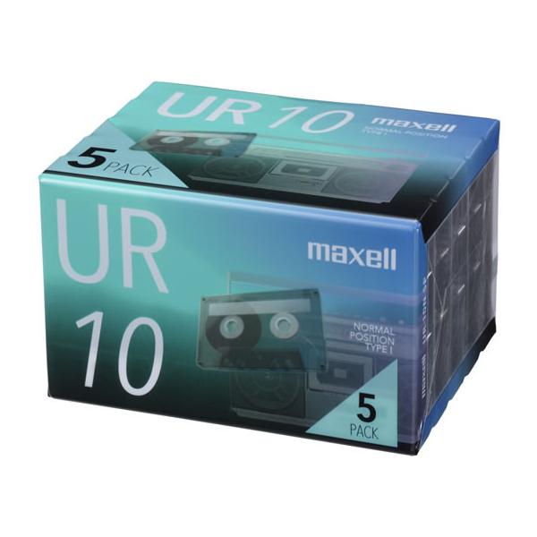 maxell（マクセル） カセットテープ 10分 5巻 UR-10N5P オーディオ